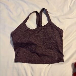 Born Primitive Heathered Plum Sports Bra